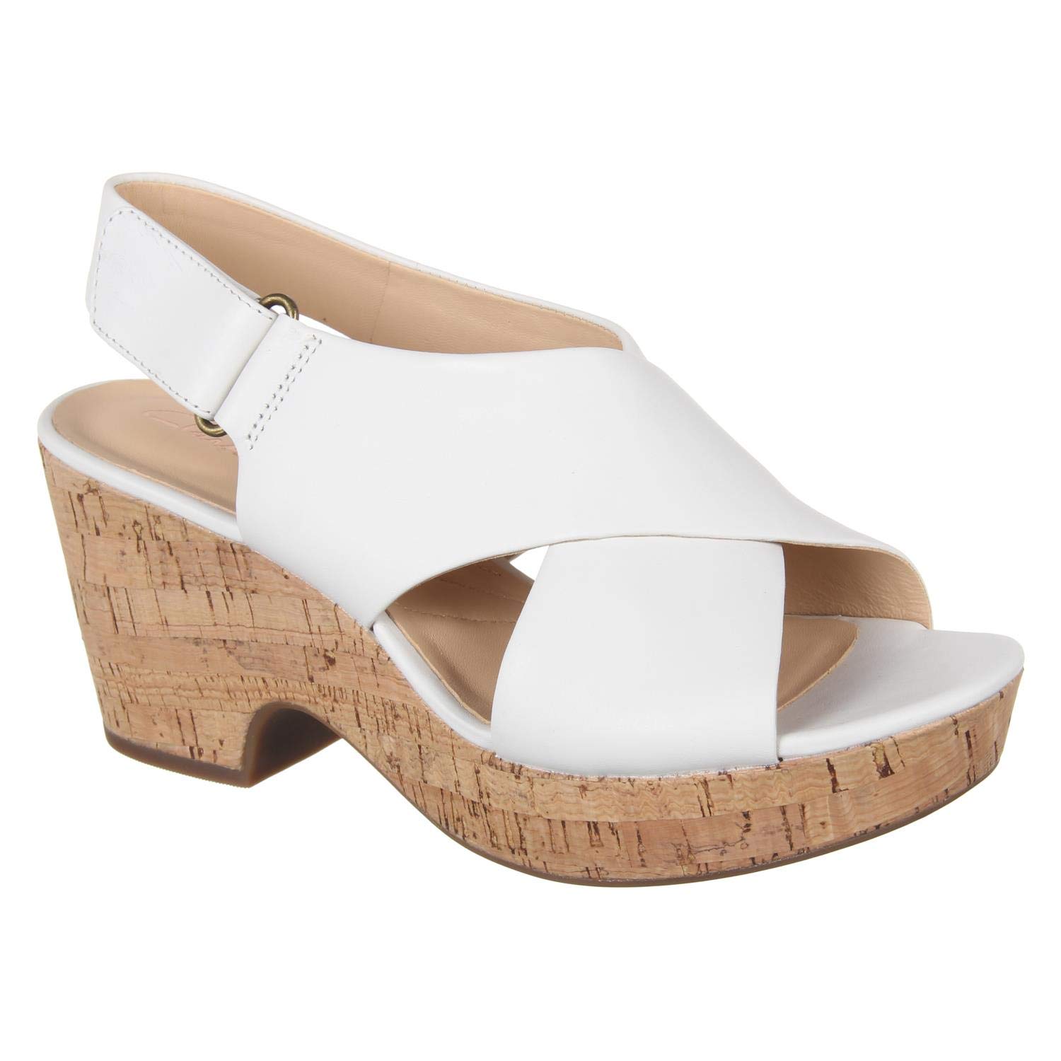 clarks maritsa lara white