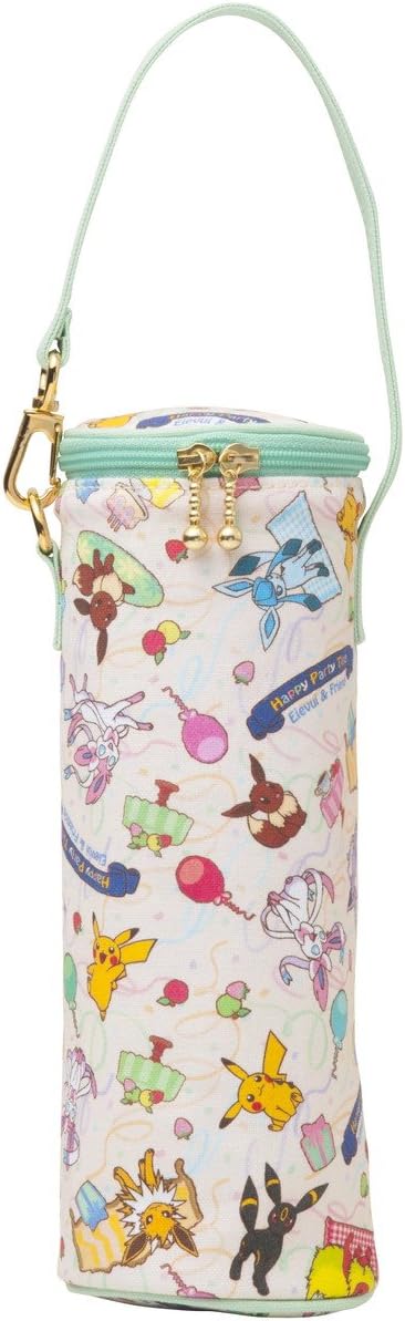 Amazon Co Jp ポケモンセンターオリジナル キャンバスボトルケース イーブイたちのお楽しみ会 おもちゃ