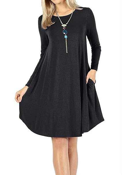 loose fitting midi dresses