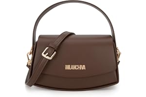 Milan Chiva Mini Top Handle Purses for Women Small Cute Clutch Bags