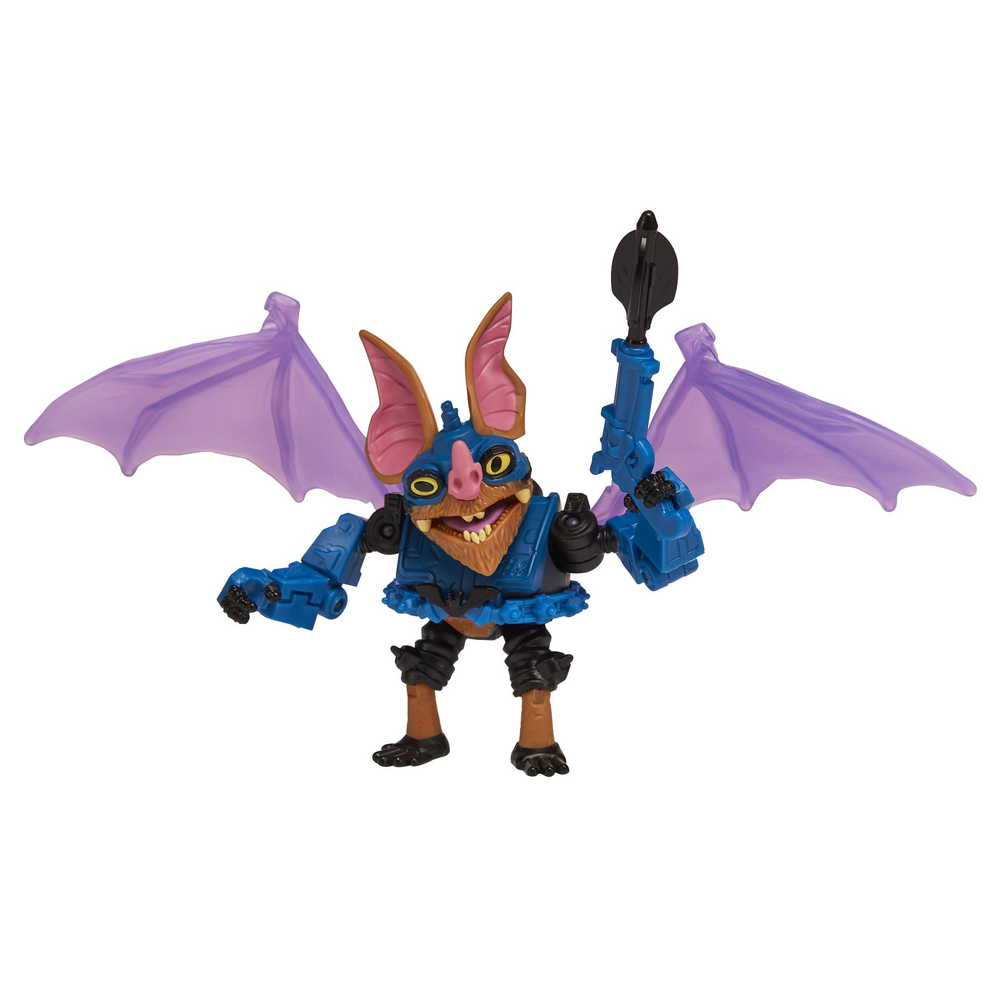 Teenage Mutant Ninja Turtles: Mutant Mayhem 4-Inch Wingnut Basic Action Figure. Ideal present for boys 4 to 7 years and TMNT fans!