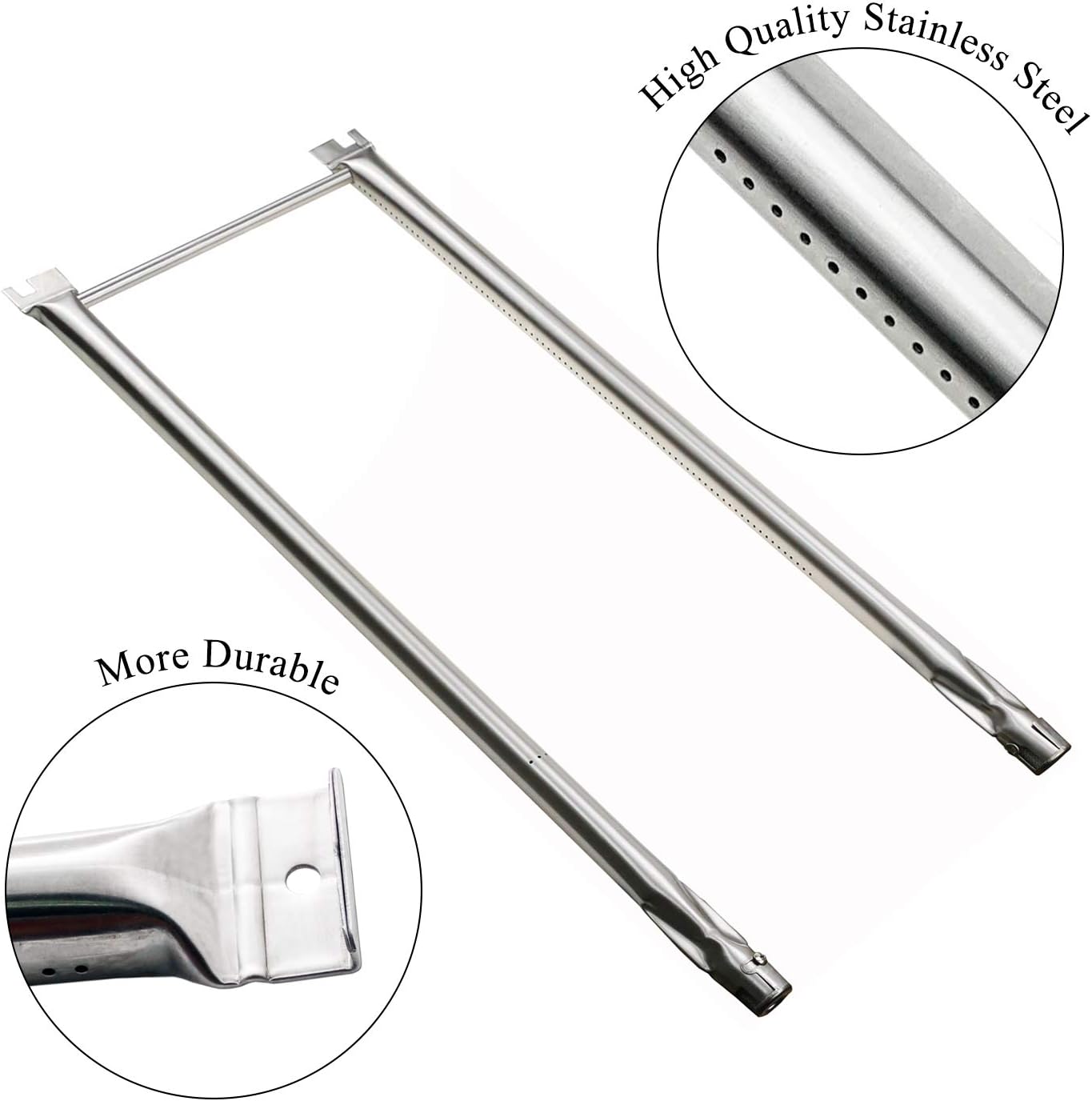 GFTIME Flavorizer Bars & Burner Tube Set Kit for er Spirit E210 S200