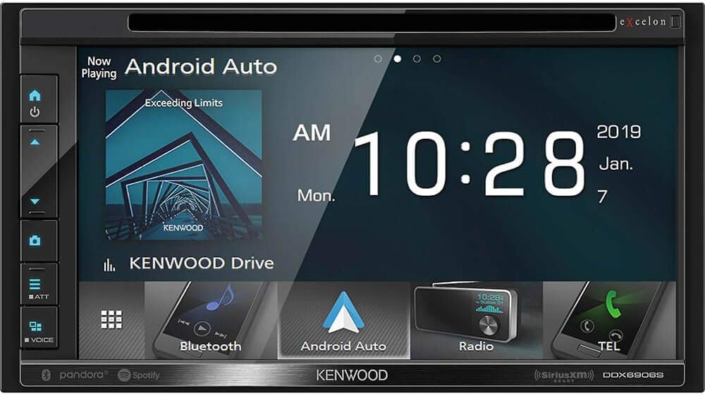 Kenwood Excelon DDX6906S 6.8" Double-DIN Multimedia DVD Receiver