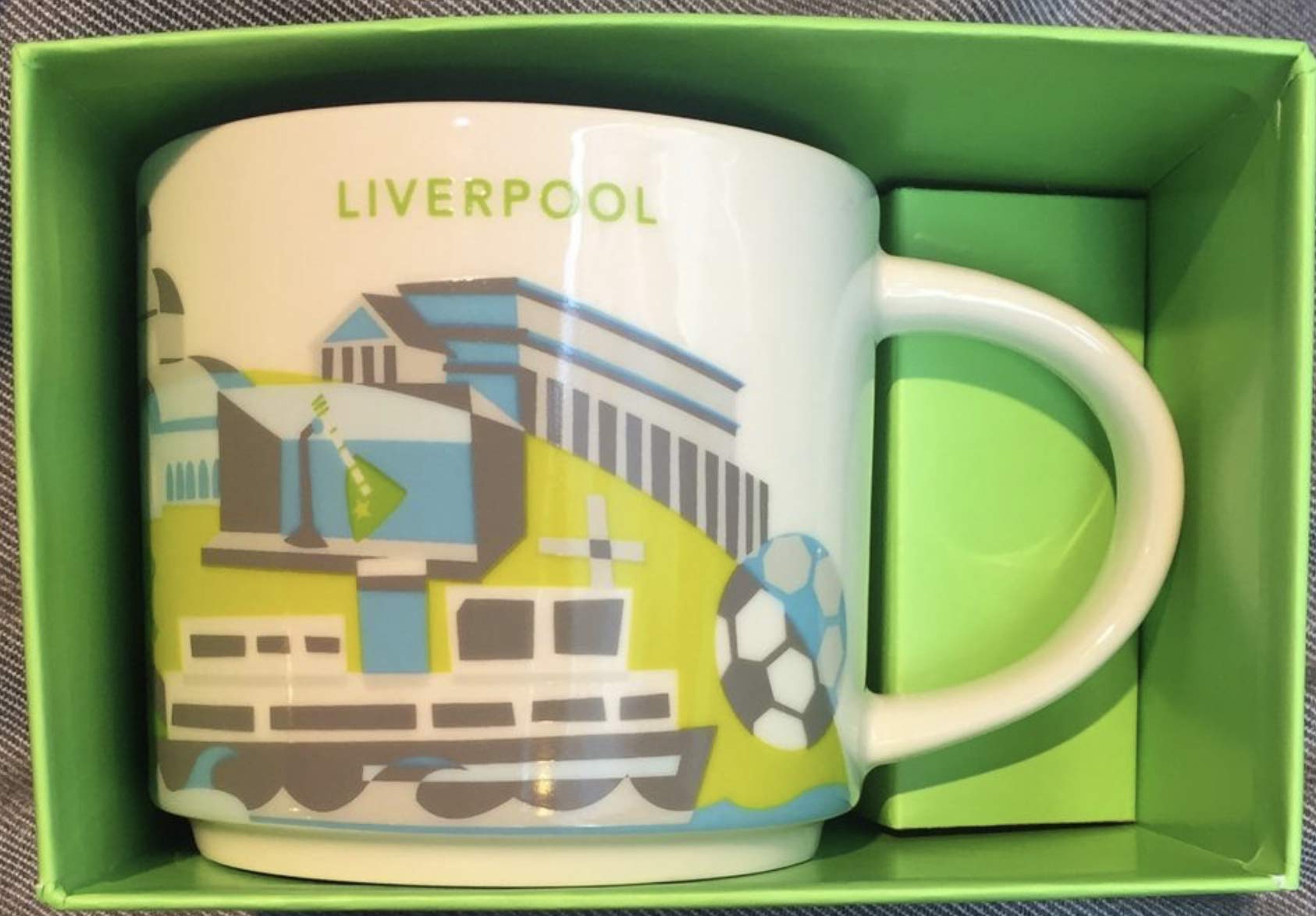 Starbucks You are Here Mug Liverpool