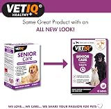VETIQ Senior Care Supplement Cats Dogs 45 Tablets Joint Immune Brain Health view 6