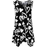 LARACE Womens Plus Size Tank Tops Summer Sleeveless Shirts Casual Loose Tunic Blouses