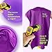 PELLIOT Cooling Towel for Instant Cool Relief Soft Breathable Ice Towel for Gym Yoga and Outdoor Activites (Double-layer Purple)