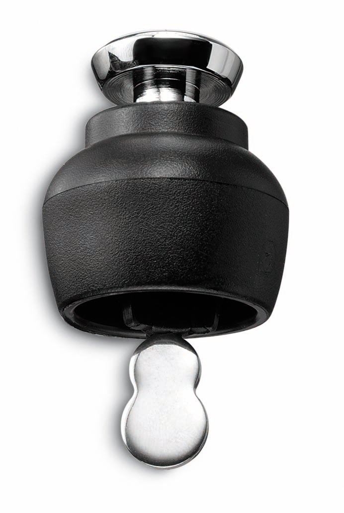 AUSONIA - 72376 Profesional Patented Wine Pouring Cap Champagne Stopper Bottle Stopper with Drop Saving