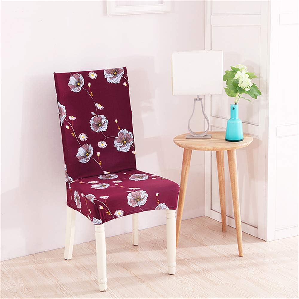 Comedor Chickwin Funda de Silla Comedor Ajustable Universal 2/4/6/8/10