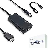 HDMI Cable for Sega Genesis Model 1/2/3, CD, CDX, 32X, Nomad, and Original Master System Console