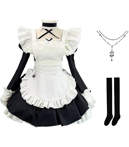 Amazon.com: Vampire Maid Cosplay Costume Outfit Little Devil