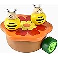 I'm Wooden Music Box Mechanism - Rock n Roll Dancing Bug on Flower Playing Minuet No.3 for Kids (Bee)