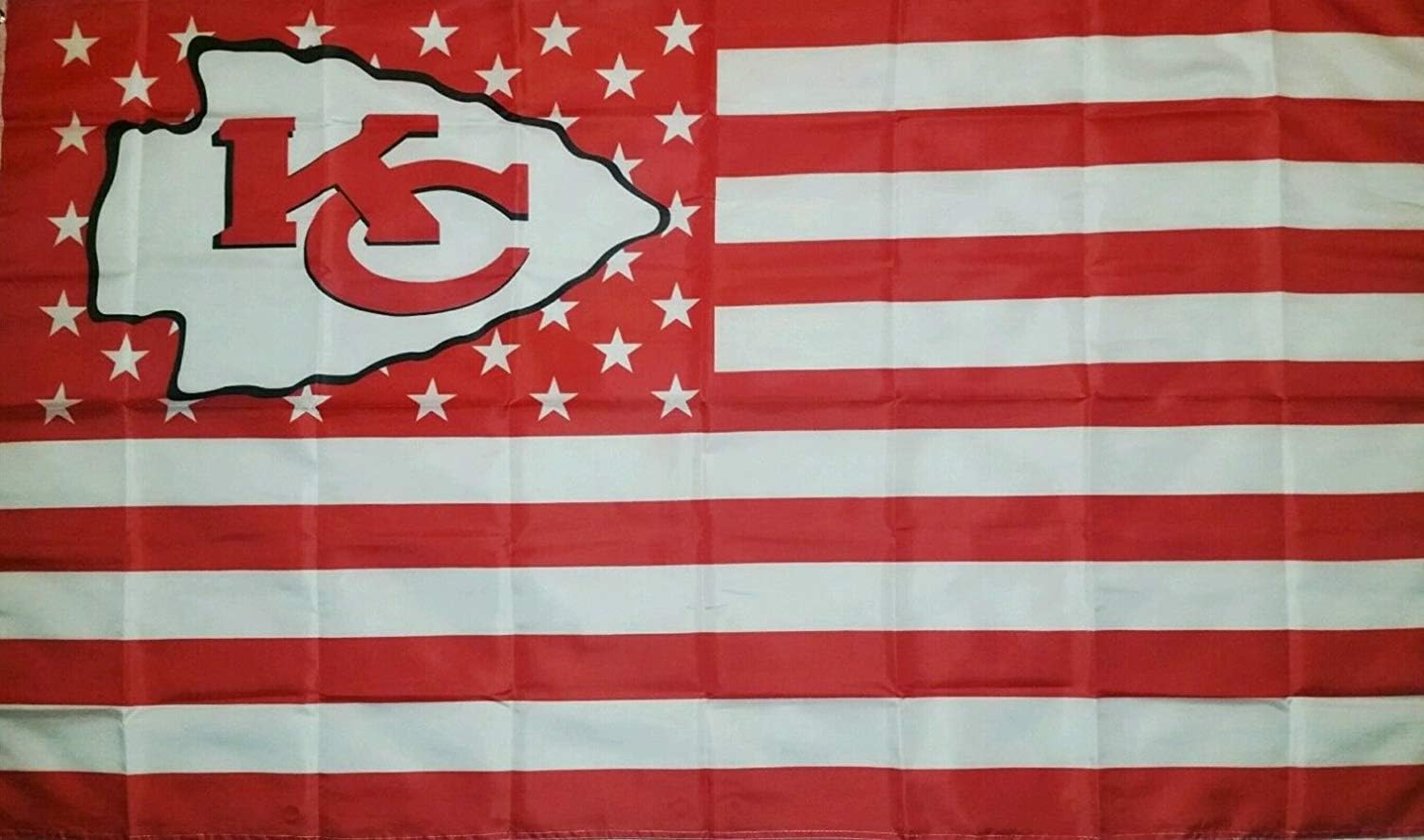 Kansas City Chiefs US Stars Stripe Flying Flag 3ft x 5ft