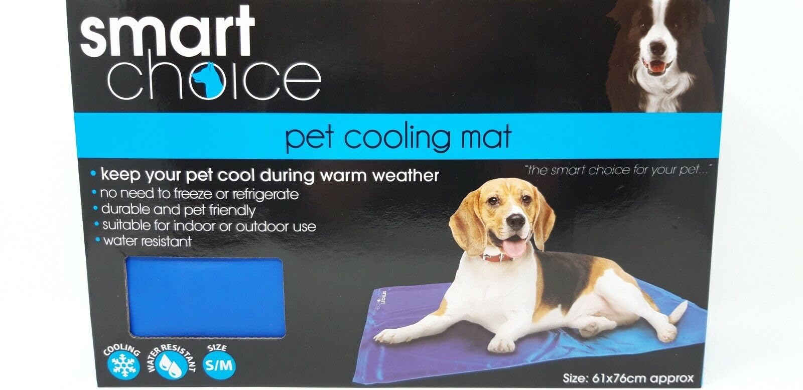 Smart Choice Pet Cooling Mat, X-Small/Small, Assorted colors, 1.01 kg