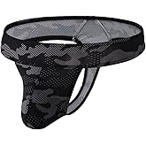 Summer Code Mens Thong Micro Mesh G-string Bikini Soft Stretch Underpanties Pouch Underwear