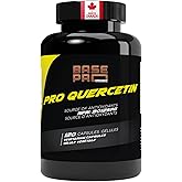 Quercetin Capsules - 120 CAPSULES | 500mg per Serving | Base Pro Nutrition | 120 Vegetarian Capsules | PRO Quercetin | Antiox