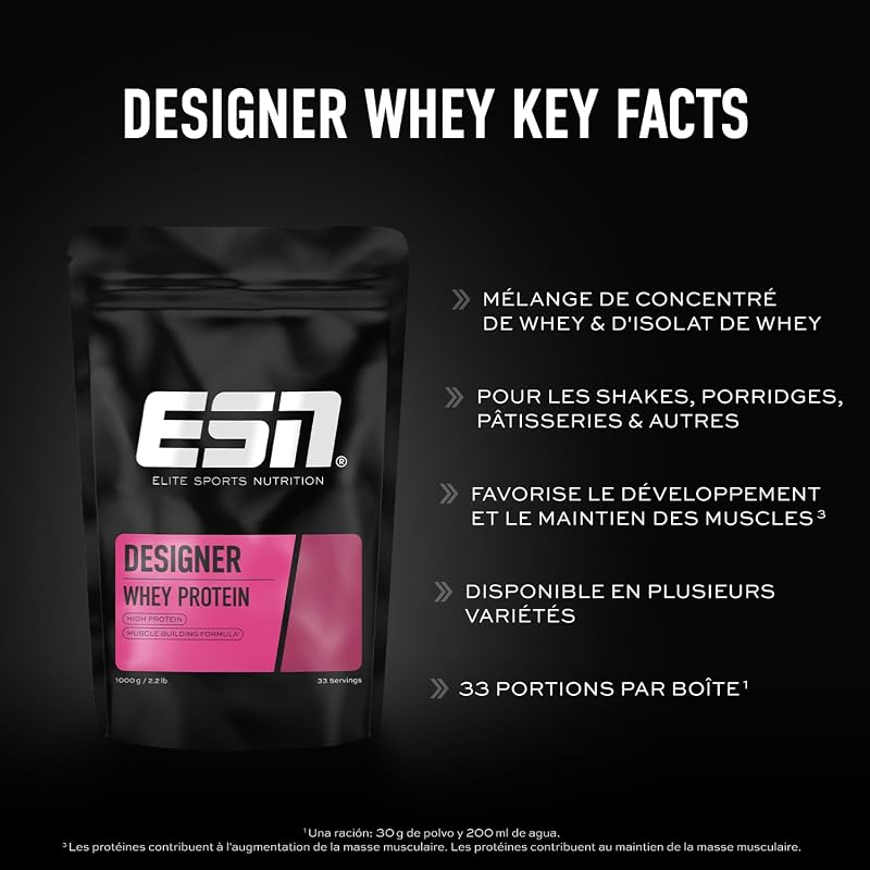 Designer Whey Protein Powder, 1 kg