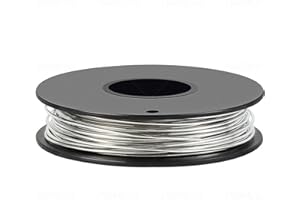 ICHENBAO 12 Gauge/ 2 mm Dead Soft Copper Wire for Jewelry Making, 5.1 m/ 16.5 Feet, 5 oz, Beading Craft Wire Bare Pure Copper Wire