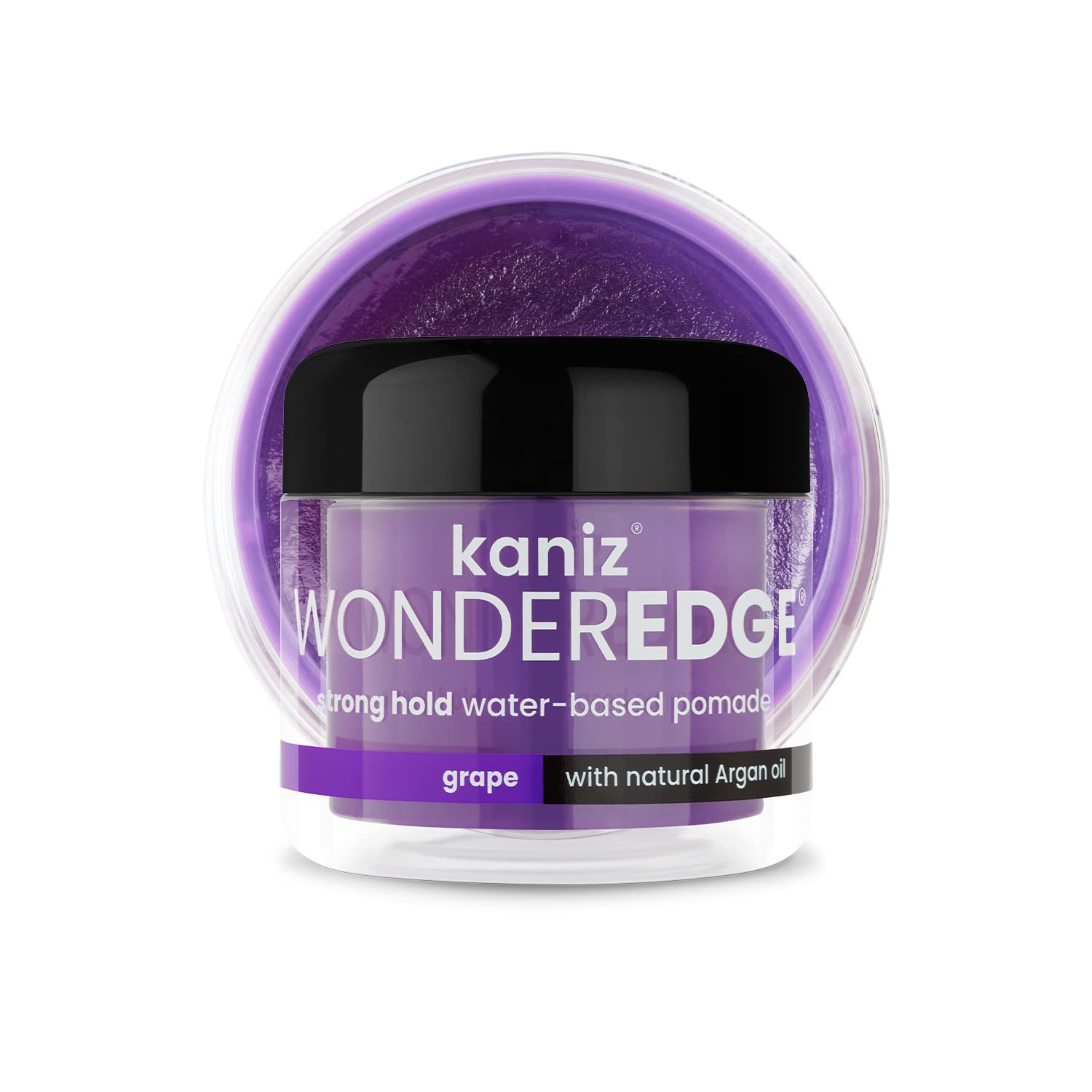 Kaniz Wonder Edge Grape water based pomade 120 ml, Purple