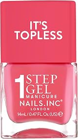 Nails.INC Its Topless Sofia Coral Gel-Like Nail Polish 4-in-1
