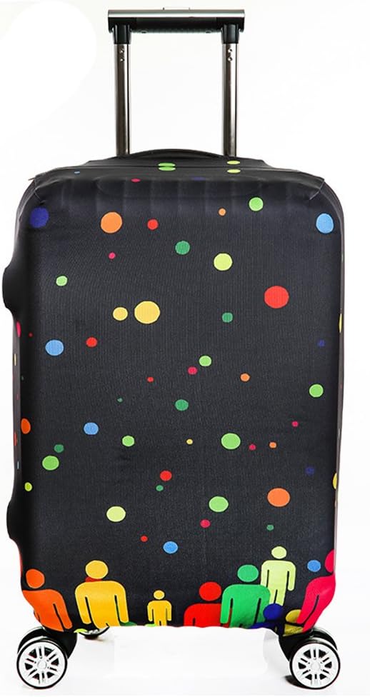 XABL Travel Luggage Cover Myosotis510 Funny Cartoon Suitcase Protector Fits 18-32 Inch Luggage