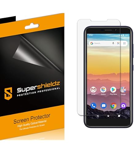 3 Protezioni Schermo Vetro Temperato Per Cricket Debut S2/S3 E AT&T Calypso 4 - 3