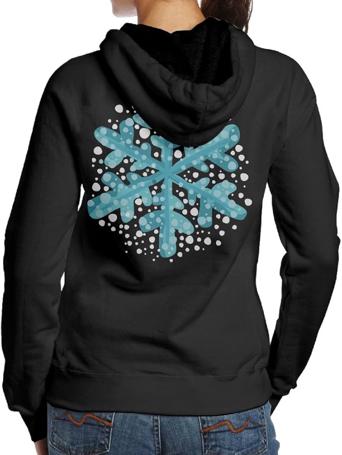 Amazon Ninki クリスマス 雪 飾り イラスト 大人 女の子 パーカー 後ろ印刷 今季最新 フィットネス クリスマス 雪 飾り イラスト クール Black Small トレーナー パーカー 通販