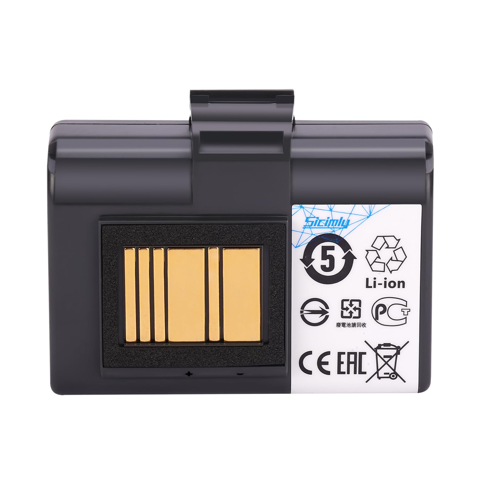Sicimly 3400mAh Replacement Batteries for Zebra Printer ZQ520 ZQ521 QLN320 QLN220 QLn220HC ZR628 ZR638 ZR658 ZR668 ZQ610 ZQ620 ZQ500 ZQ510 QLn320HC 25.16Wh