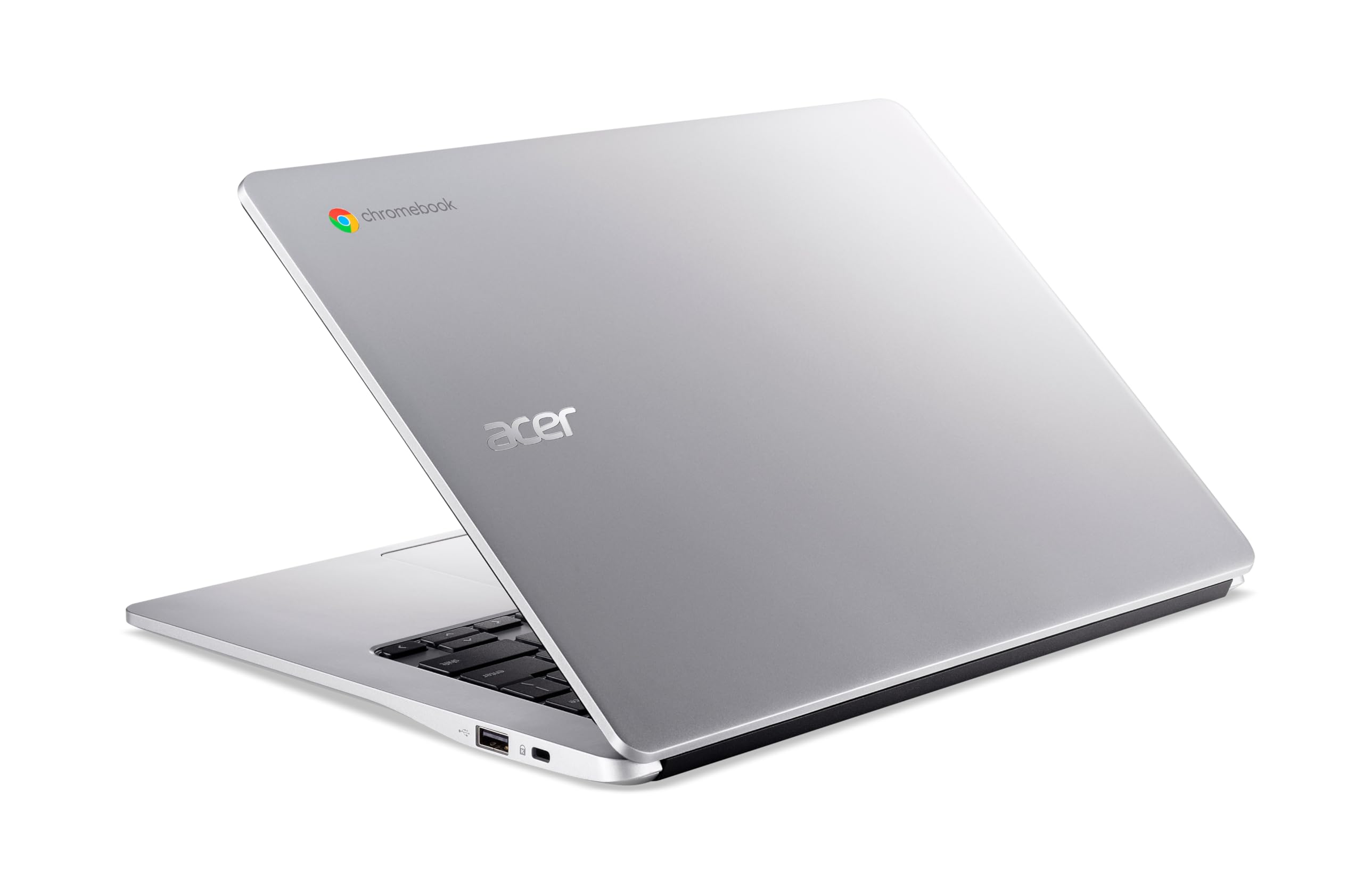 Acer Chromebook 314 (CB314-2H-K0VA) Laptop | 14 Inch FHD Display | MediaTek Octa-Core ARM Cortex A73/A53 (MT8183) | 4 GB RAM | 64 GB eMMC | Mali-G72 MP3 GPU | Google ChromeOS | Silver