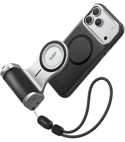 Amazon.com: TELESIN Master Grip with C03 Selfie Light Universal