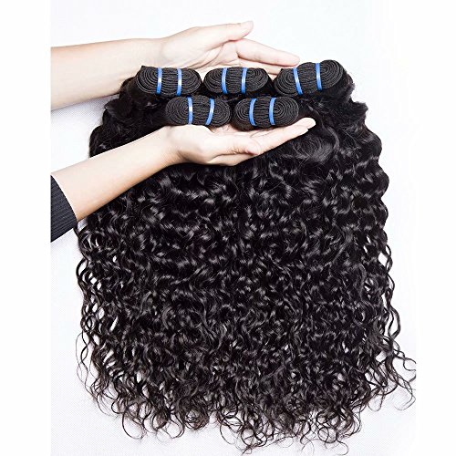 Maxine-Water-Wave-Virgin-Hair-Weave-3-Bundles-with-360-Lace-Frontal-Closure-and-Adjustable-Straps-100-Unprocessed-Remy-Virgin-Hair-for-Fashion-Women-Natural-Color18-20-22-with-16-Frontal