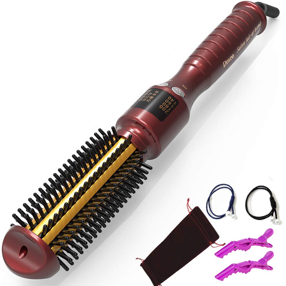 lockenstab mit gro�er b�rste