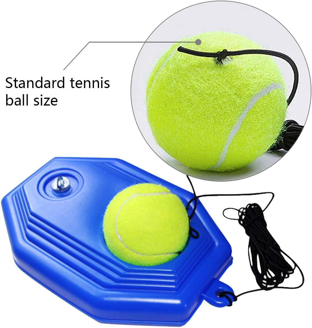 Haploon Tennis Return Trainer，Rebound Tennis Ball with Elastic String