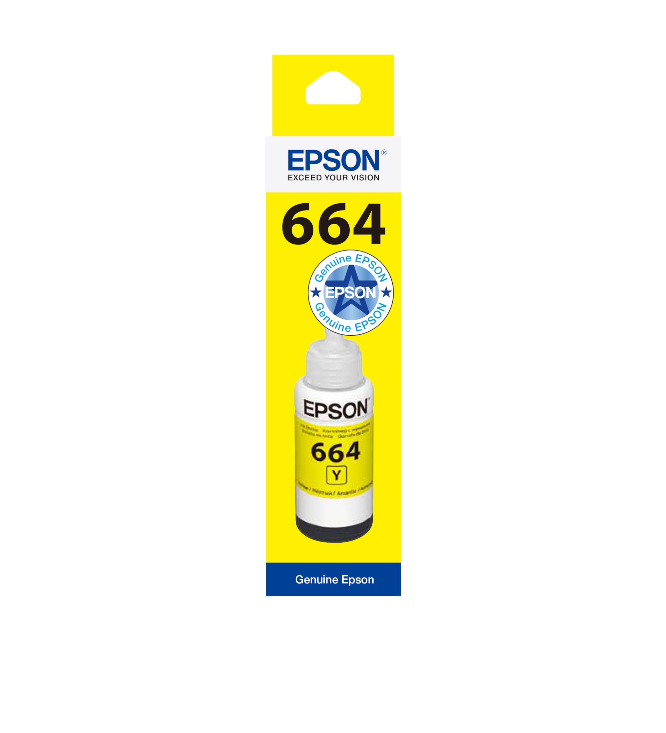 Epson EcoTank 664 Yellow Genuine Ink Bottle