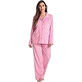 Just Love Long Sleeve Flannel Pajama Sets for Women