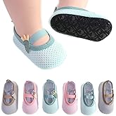 BEHELE Baby Non-slip Floor Socks - Children's Toddler Cartoon Skidless Socks and Shoes