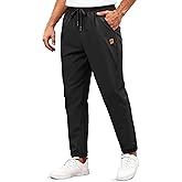 Cotrasen Mens Casual Pants Lightweight Sweatpants Stretch Water Resistant Hiking Pants Athletic Outdoor Workout Joggers