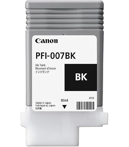 CANON インクタンク PFI-207MBK 【取付期限2026.12】 Amazon.com: Canon PFI-007MBK Matte Black Ink Tank (90mL