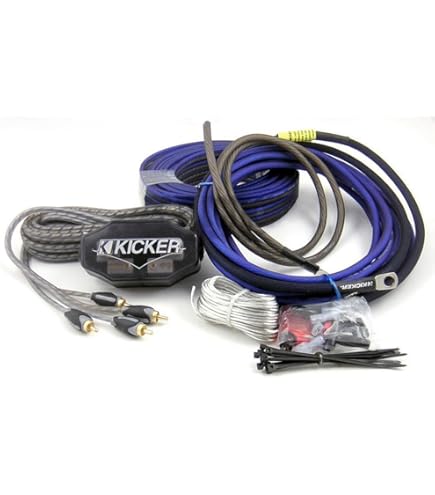 KICKER CK4 カーオーディオ配線キット CK4 - Kicker Amplifier