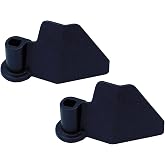 2 Pack Bread Maker Mixing Paddle Replacement | Non‑Stick Bread Machine Kneading Blade, Aluminium Alloy Dough Mixer Paddle for Bread Makers