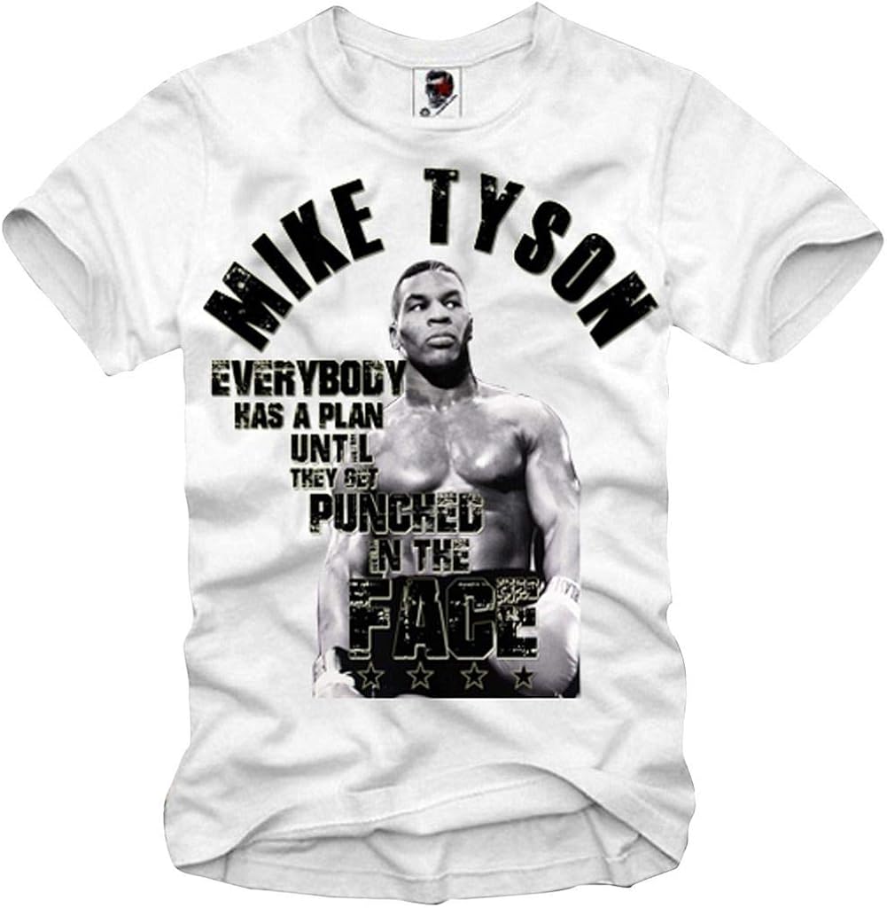 E1SYNDICATE TShirt Mike Tyson Everybody HAS A Plan HBA Pyrex Holyfield