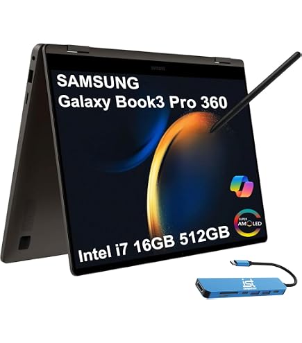 Amazon.com: Samsung Galaxy Book3 Pro 360 2-in-1 Laptop (16