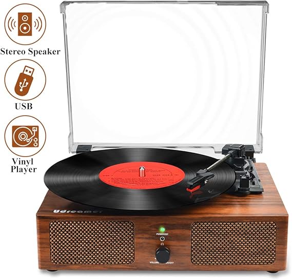 Amazon Com Vinyl Record Player Bluetooth Turntable With Built In Amazon Com Vinyl Record Player Bluetooth Turntable With Built In