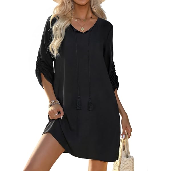 Amazon.com: Pumpkin Print Women's Summer Dresses Beach Casual Sleeveless Tank  Loose Sundress with Pocket Black : Clothing, Shoes & Jewelry