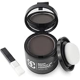 SOVONCARE Hairline Powder - Root Touch Up &amp; Gray Hair Concealer for Men and Women, Instantly Covers Thinning Hair and Bald Spots, Natural-Looking Coverage Dark Brown 0.35 oz