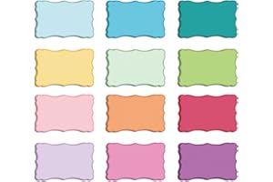 SLAPAFLIFE 120 Pieces Small Mini Business Cards, Small Note Cards, Vintage 12 Colors Blank Notes for Gift, Notes, Business, DIY, Blank Index