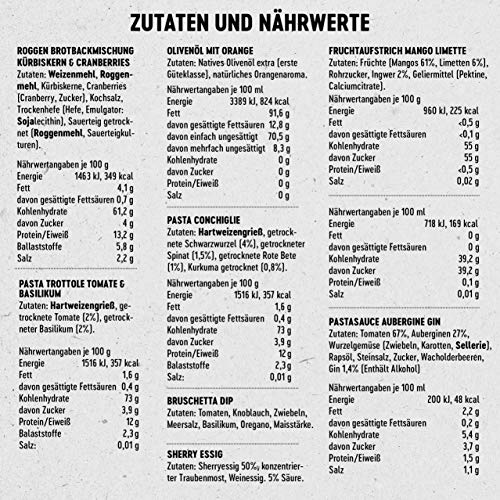 Gepp’s Feinkost Basic Paket Single | Vorratspaket mit feinsten Delikatessen, wie Pasta und Olivenöl, hergestellt nach… – Bild 7