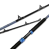 Fiblink 1-Piece Fishing Rod Saltwater Trolling Rod