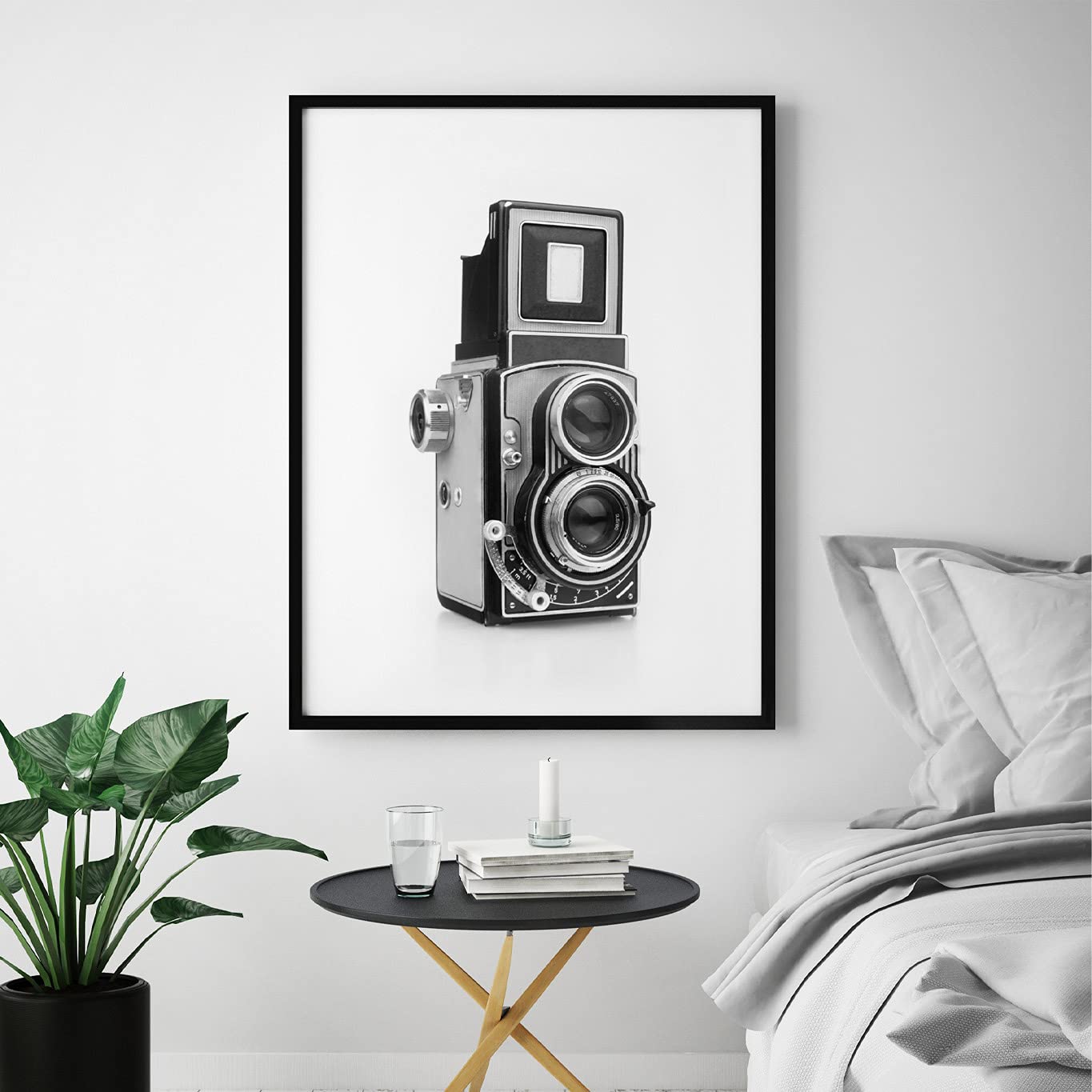Contemporary Classic Vintage Camera Print