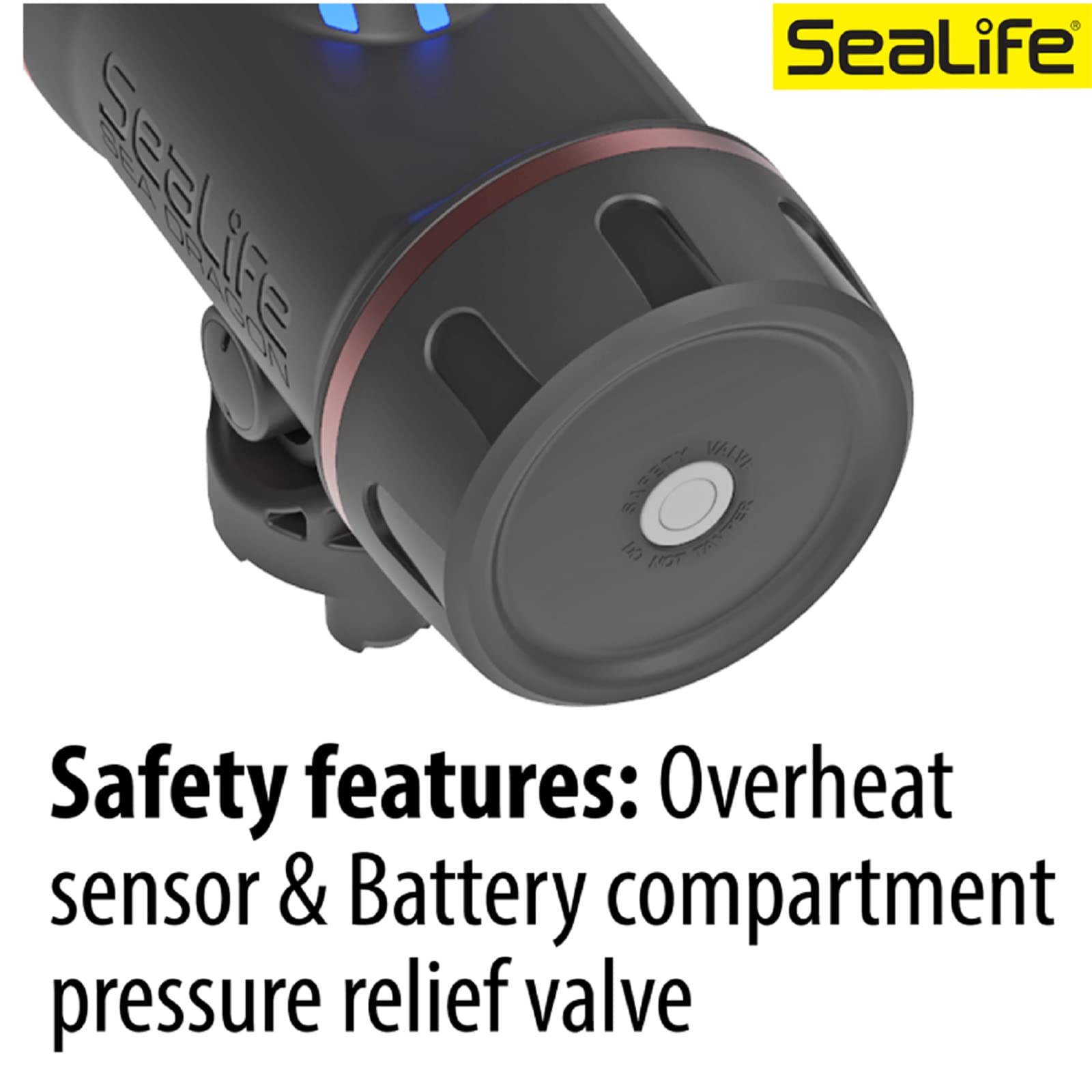 SeaLife Sea Dragon 3000SF Pro Dual Beam Compact Underwater Scuba Diving Photo-Video COB LED Light, Two Beam Angle Light Kit (SL679)